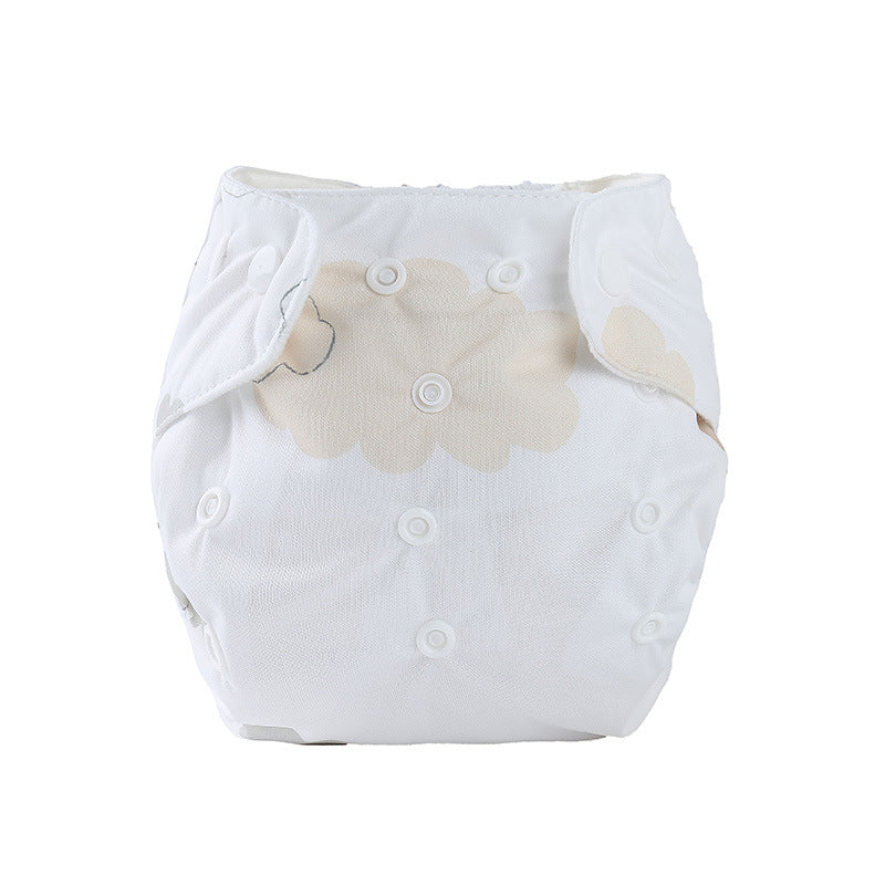 Baby Waterproof Cotton Training Pants - Cartoon Cloth Diaper
