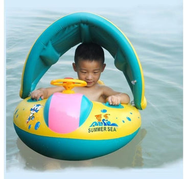 Baby Pool Float - Plastic Swimming Toy for Ages 4-6