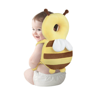 Infant Baby Anti-Fall Head Protection Pad - Bee Design 35x25cm