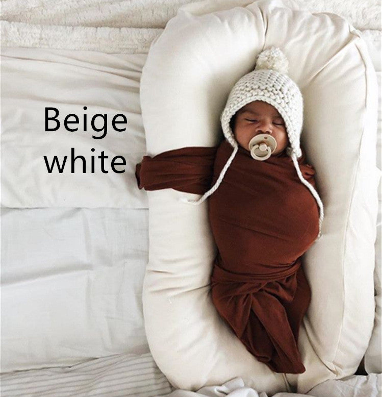Baby Nest Portable Newborn Lounger - Cotton 75x45cm