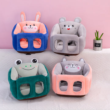 Baby Support Sofa Seat Cushion - Plush Animal Chair 40cm