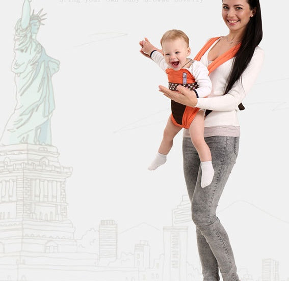 Multifunctional Polyester Baby Carrier - 4 Carrying Positions