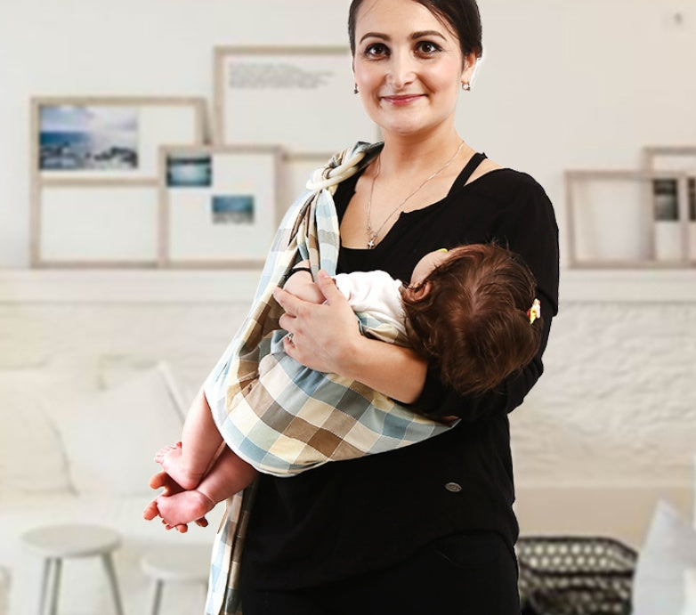 Solid Colour Baby Sling Carrier