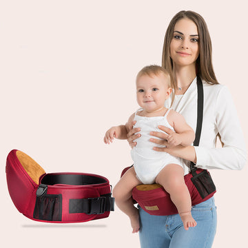 Multifunctional Baby Carrier with Lumbar Support Hip Seat