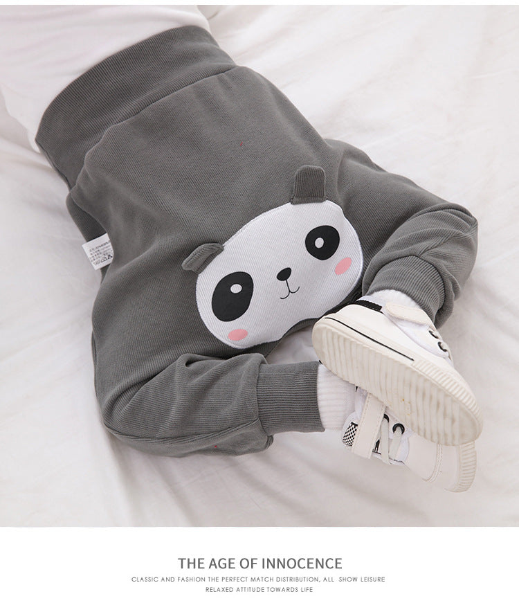 Baby Striped Cotton Leggings - Thin Casual Pants for Infants
