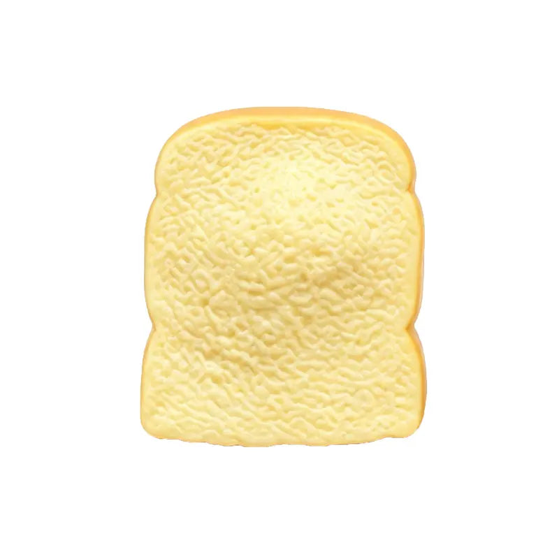 slow -rise toast squishy - stress relief and sensory toy 