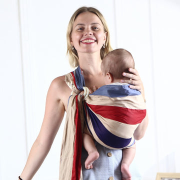 Solid Colour Baby Sling Carrier
