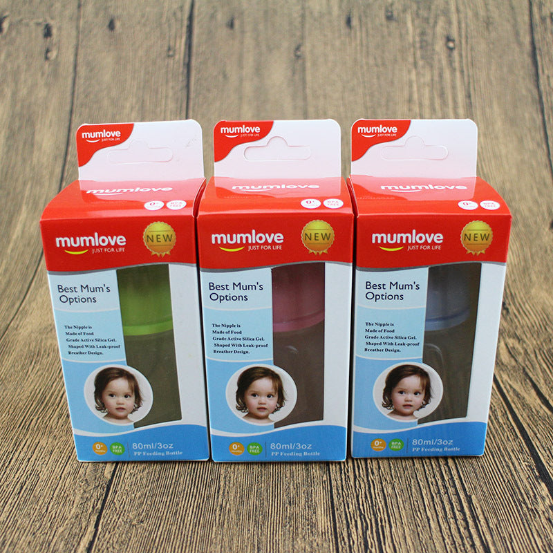 Newborn Medicine and Feeding Bottle - 80ml PP Gourd Shape