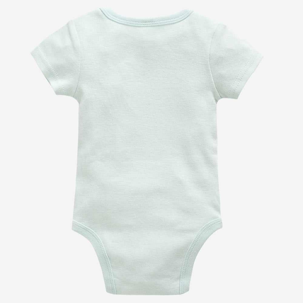 3-Piece Baby Cotton Short-Sleeve Onesies Set