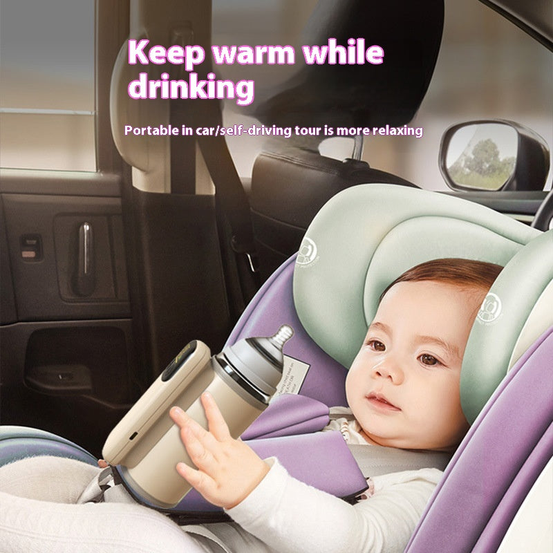 Universal Baby Bottle Warmer & Insulation Cover - 8000mAh Fast Charge