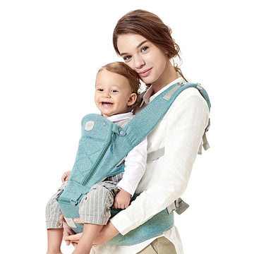 Ergonomic Baby Carrier with Hip Seat and Waist Stool Backpack