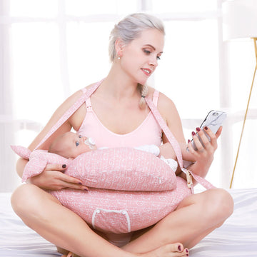 Multifunction Nursing Pillow - Adjustable Cotton Breastfeeding Cushion