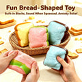 slow -rise toast squishy - stress relief and sensory toy 