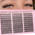 Lash Clusters Kit Wispy Natural DIY Extension 10-16Mm for Clean Makeup Daily 