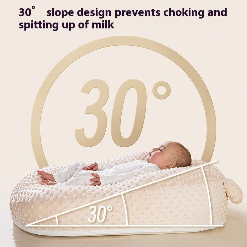Baby Feeding Ramp Mat – Anti-Spill Nursing Pillow