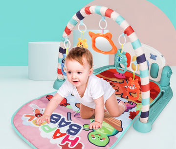 Baby Piano Gym & Fitness Rack - Kick & Play Activity Mat