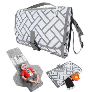 Portable Waterproof Baby Diaper Changing Pad - Oxford Fabric