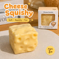  Cheese-Cube Squishy Toy - slow-rise squeeze toy