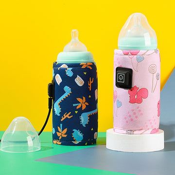 USB Portable Baby Bottle Warmer - Thermostatic Heating Bag