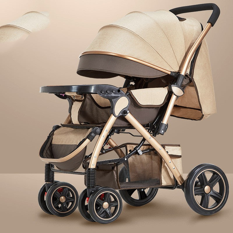 Newborn Baby Stroller - High Landscape Luxury Edition