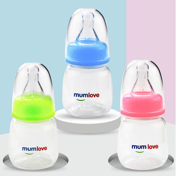 Newborn Medicine and Feeding Bottle - 80ml PP Gourd Shape