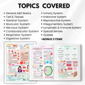 Human Anatomy and Physiology Study Notes, Nursing and Educational Resource for Medical Students