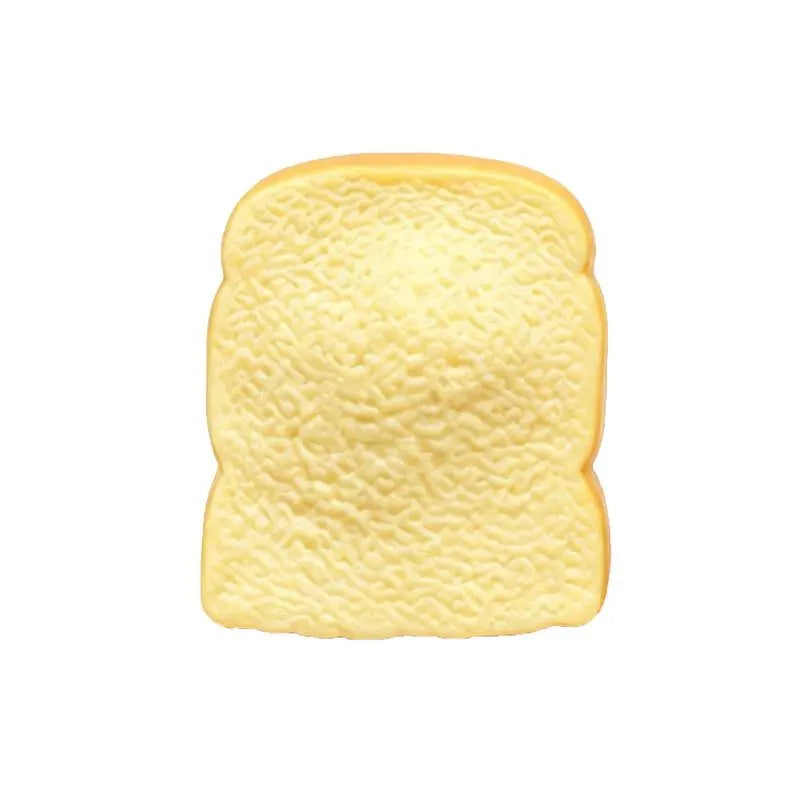 slow -rise toast squishy - stress relief and sensory toy 