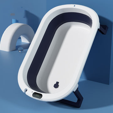 Square Inch Children's Folding Bath Tub - PP Portable Basin