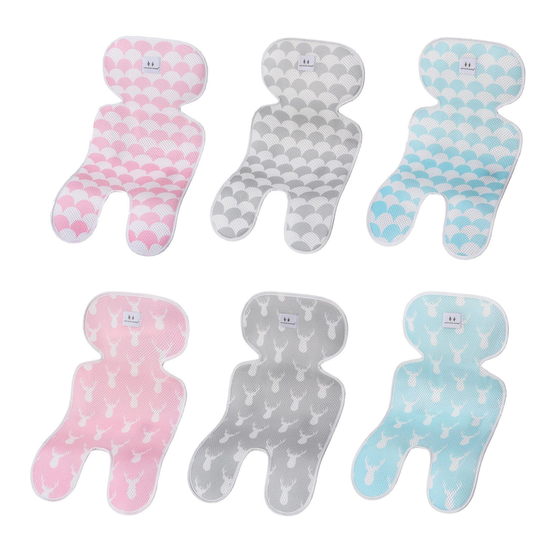 3D Breathable Mesh Stroller Cushion Mat - 34x67cm