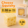  Cheese-Cube Squishy Toy - slow-rise squeeze toy