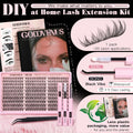 Lash Clusters Kit Wispy Natural DIY Extension 10-16Mm for Clean Makeup Daily 
