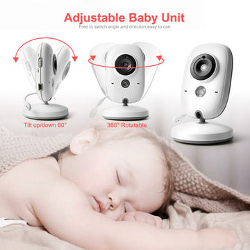 Wireless Baby Monitor - 2MP CMOS Indoor Camera 100m Range