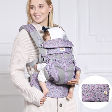 Multifunction Breathable Cotton Baby Carrier Backpack - 20kg Load