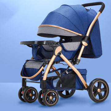 Newborn Baby Stroller - High Landscape Luxury Edition
